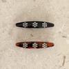 FANTASTIC PLANET oval cubic flower hair pin (2colors)