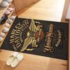 Harley-davidson Motorcycles Customize Your Name Floor Mat Perfect for Outdoor Dining Room Entryway Kitchen Antislip Carpet Anime Office Decor