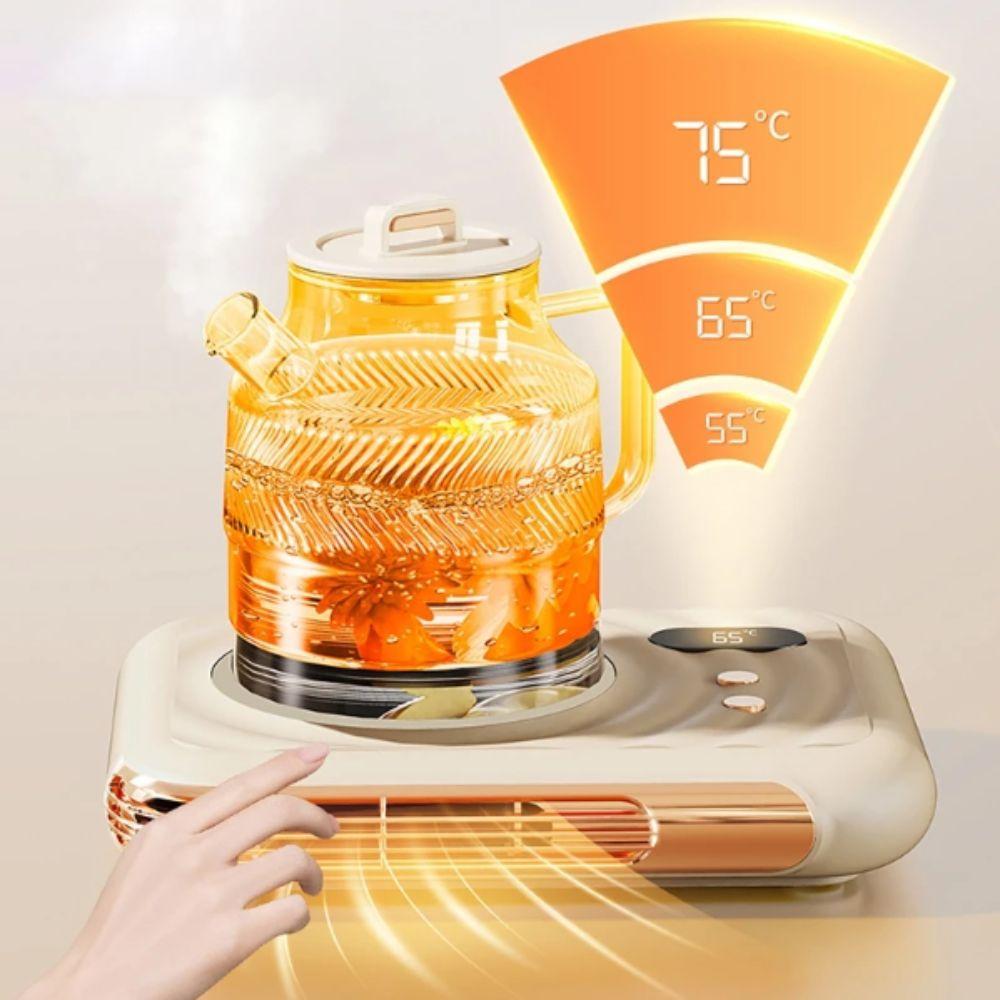 Efficient Heating Cup Warmer Electric Heating Coffee Heater Portable Warmer Kitchen Counter
