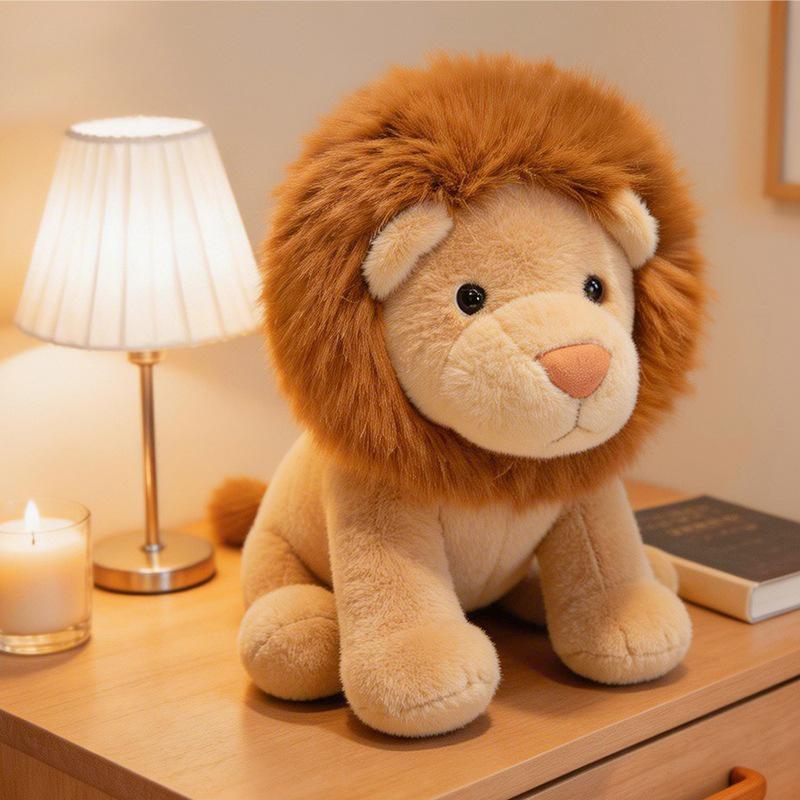 Frizzy Little Lion Plush Toy - Sleep Comfort Pillow for Kids Lion Plush Toy