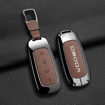 OMODA High-End Zinc Alloy Car Key Cover with Anti-Lost Buckle for Men and Women