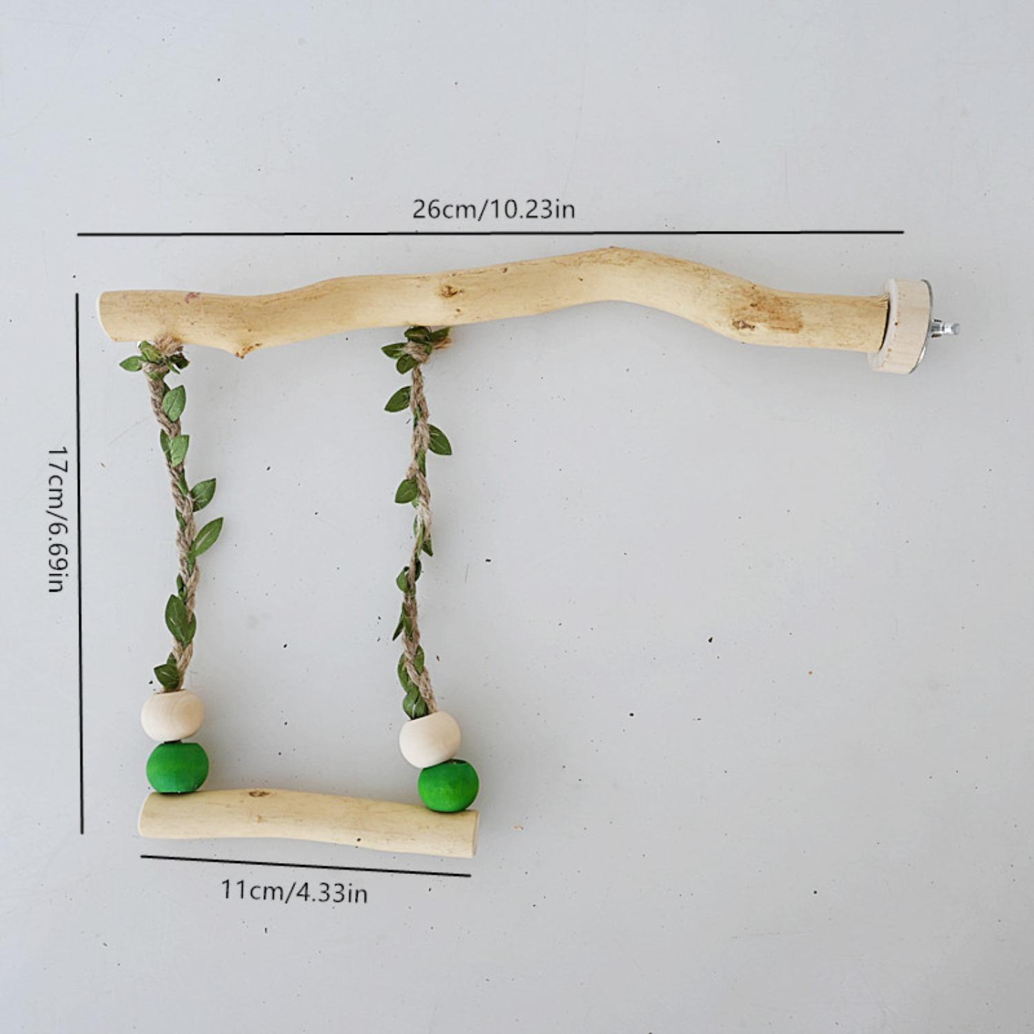 

Подставка-жердочка для попугаев, волнистых попугайчиков и корелл. Конструкция с несколькими ветвями для стачивания когтей и игр. Клетки для птиц