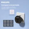 Philips Power Adapter Plug EU/Aus/US/UK (Type C) Universal Adapter Plug