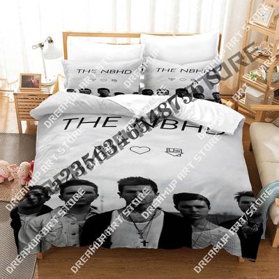 3D Print Personality The Neighborhood NBHD Band Bedding Set Single Twin Full Queen King Size Bed Set Bedroom Duvetcover Sets