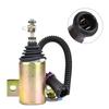 12V Fuel Shut Off Stop Solenoid Valve XHF 1121 E483310000093 Fit for Foton 483 Diesel
