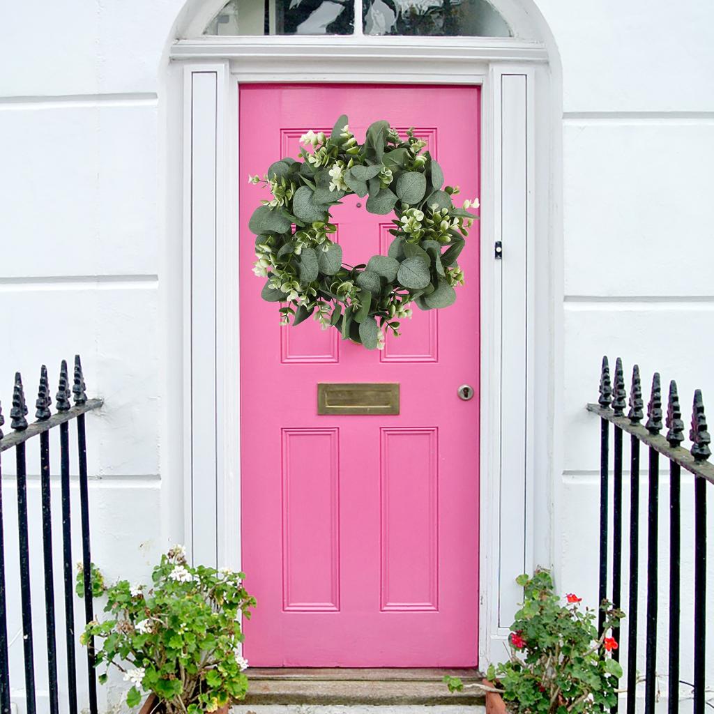 Simulation Garland Door Decoration Pendant Grass Ring Decorative Door Knocker