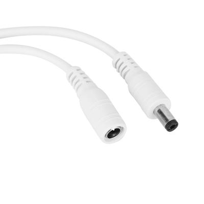 5 Paar 5,5x2,1mm DC-Stromanschluss 15cm Schwarz Weiß Hohlstecker Buchse Stecker Einfache Installation Stecker & Buchse