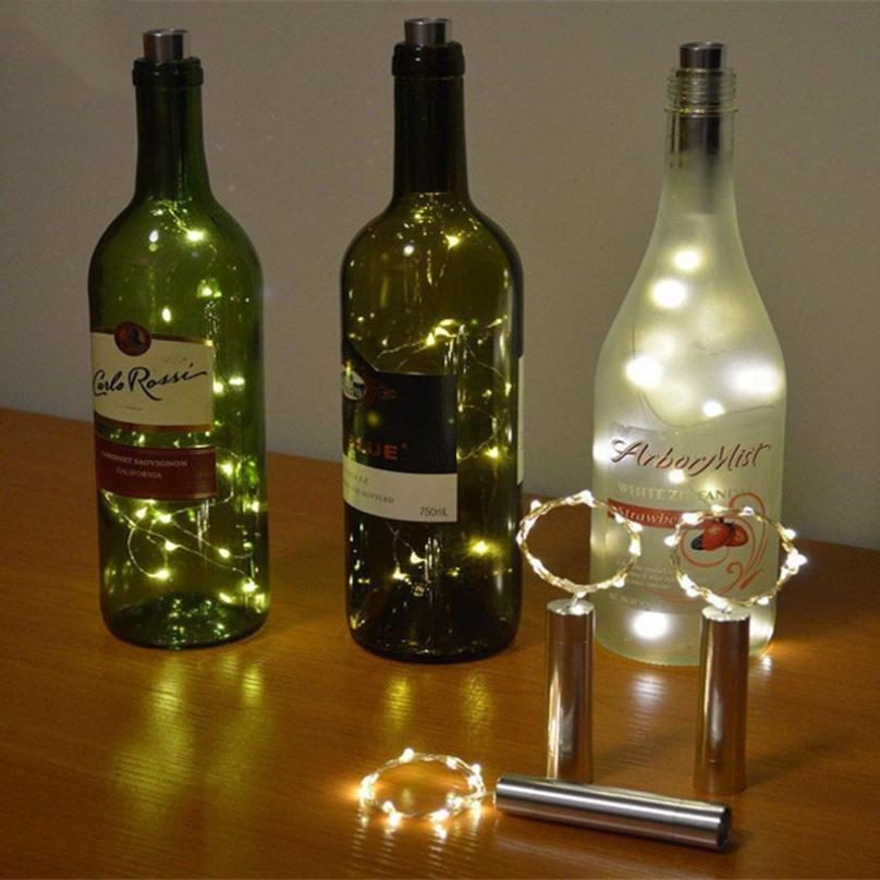 8-20 LED Solar Wine Bottle Cork Shaped String Fairy Lights Night Lamps Xmas NEW 8-20 LED Solar Wine Bottle Cork Shaped String Fairy Lights Night Lamps Xmas NEW