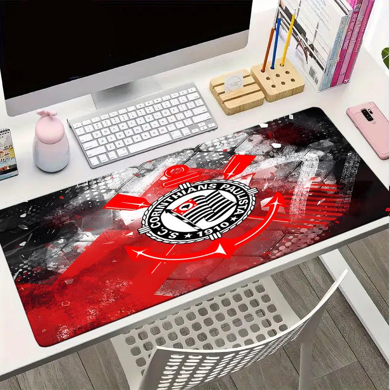 Corinthians Team Crest Mouse pad Mouse pad, Gaming Mouse Pad, keyboard pad, Desk Decor for computer notebook Fan Gift Birthday Gift