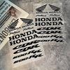 For Honda Stickers Reflective motorcycle stickers, 3M safety warning at night in the dark scooter helmets TT5 zjyr1