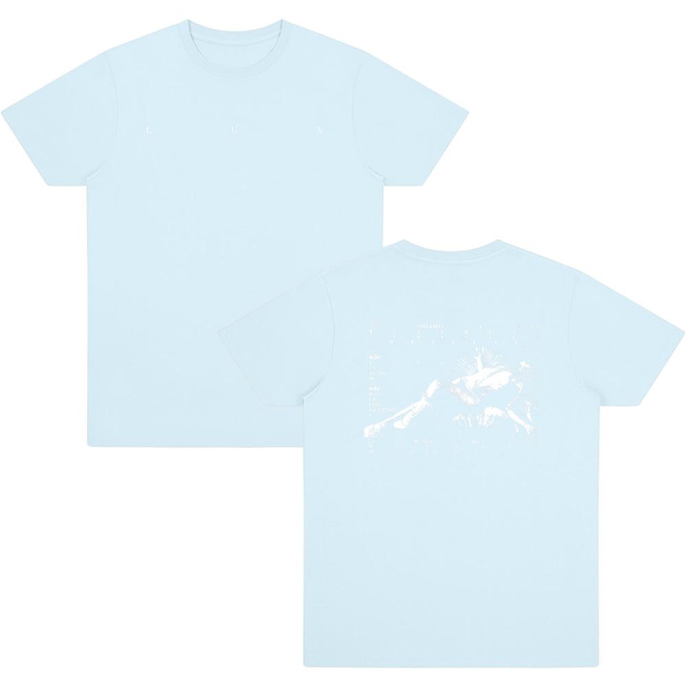

Rosalía LUX Logo Tee Rosalia Berghain Album T Shirts Men Women Fashion Retro Short Sleeve Top Summer Casual O-neck Clothing M