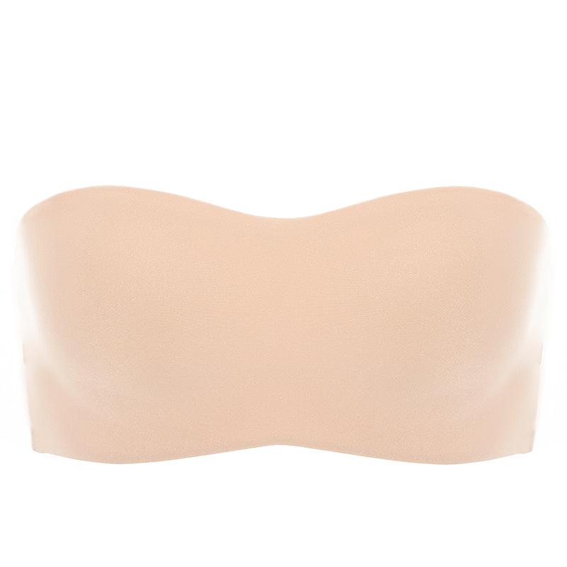 

Бюстгальтер без бретелек Женский Нескользящий Бюстгальтер без бретелек Тонкий Дышащий Бюстгальтер без косточек Бесшовный Бюстгальтер Гладкий Бюстгальтер Пуш-ап 40/90D розовый