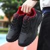 PU Leer Hardloopschoenen Heren Casual Sneakers Fitness Trainers Waterdichte Sportschoenen Zachte Zool Sneakers