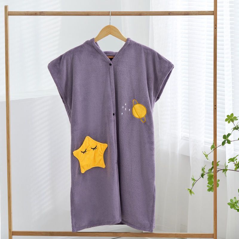 Women's Bath Towels for All Seasons Thickened and Quick Drying Adult Can Wear Bath Towels Pajamas