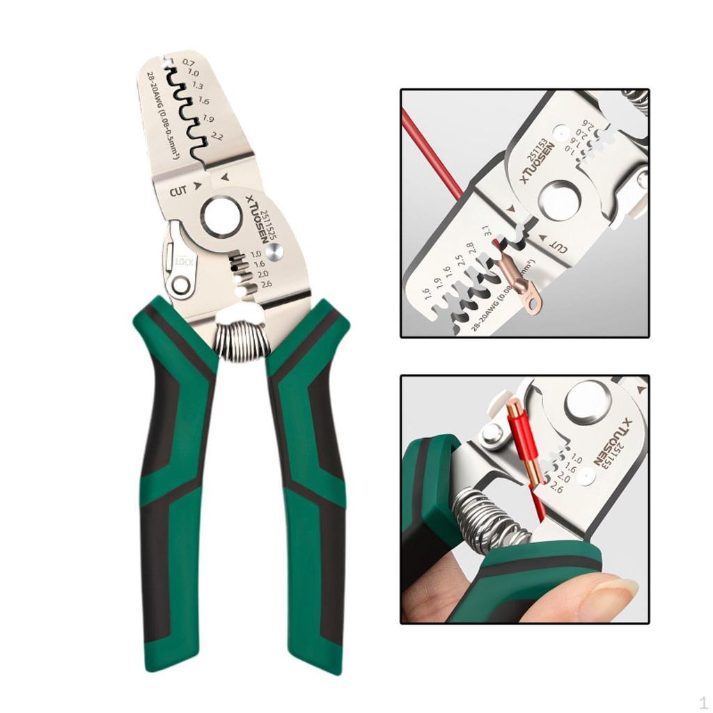 Wire Stripper Hand Tool Professional Multipurpose Electrical Strip 251153