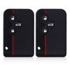 Housse de protection en silicone pour carte de clé de voiture pour Renault Clio Logan Megane 2 3 Koleos Trafic Captur Grand Scenic 3 Accessoires
