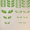 Self Adhesive Peeking Eyes Decals Non-Damaging Wall Decals Glow In The Dark Stickers  Festival