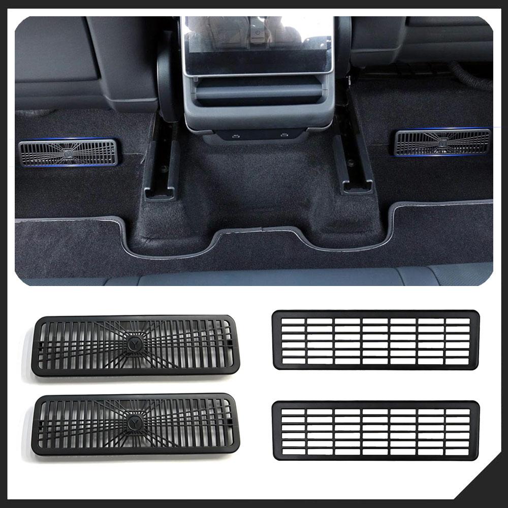 Underseat Air Conditioning Cover for Tesla Model Y Juniper Model 3 2025 2026 Under Seat Protection Air Vent Grill Car Decoration