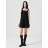 8SECONDS Suede Mini Dress Black