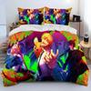 3D Anime Chainsaw Man Denji Beding Set Carton Warm Comforter Soft Duvet Cover Bed Linen Set Comfortable Quilt Cover Pilowcase King Quen Sized