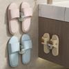 Punch-Free Adhesive Bathroom Slipper Rack