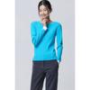 Color Block Rib Knit Bakpe2611