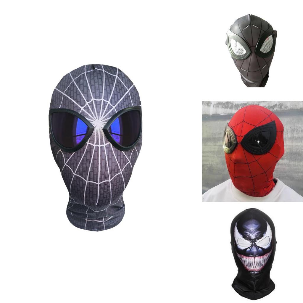 Spider-man Halloween Kostüm für Kinder und Erwachsene Lustige Spiderman Maske Kopfbedeckung