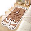 Living Room Flannel Carpet Cartoon Irregular Shape Cute Soft Comfortable Sofa Bedroom Bedside Rug Home Decoration