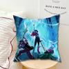 Spamton Game DDeltarune Pillow cases Organic Linen Pillow Case DoubleSided Print Cushion Cover for Sofa Home Decor Gift