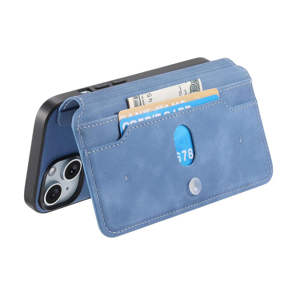 CASENEO For iPhone 16 Case Cross Texture Leather Detachable Magnetic Phone Cover