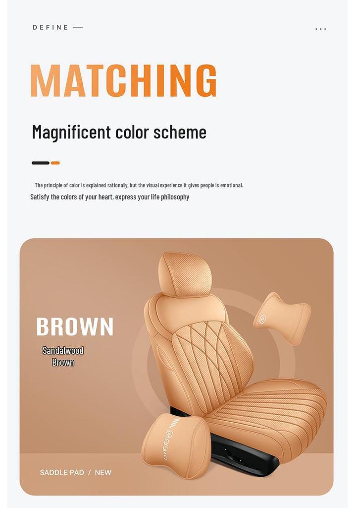 Universal Geely Emgrand 26 Seat Covers: Full Coverage, All-Season Car Cushions