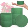 Spugna Floreale Verde 10X4Cm Blocco di Spugna Floreale Rotondo Spugna Floreale Multiuso per Fiori Secchi Blocco di Spugna Floreale Kit per Composizioni Floreali Fai da Te