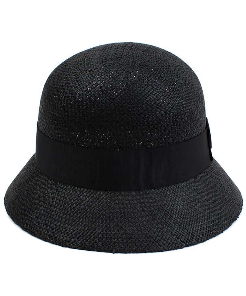 Yunibeosyeolkemiseuteuli Bk Thunder Bau Black Cloche Hat Summer Fedora