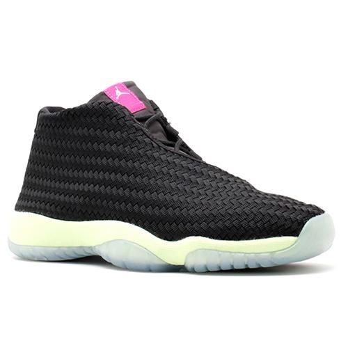(GS) Air Jordan Future 'Black Liquid Lime' Kids' 685251-018