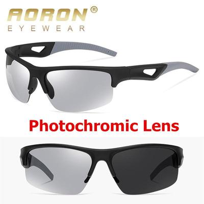 Men Women Classic Sports Photochromic Polarized Sunglasses Outdoor Anti Glare Driving Fishing Cycling Glasses