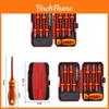 Insulated Screwdriver Set With Magnetic Tips For Electricians And Home Maintenance