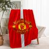 Manchester United F.C. Decke mit Aufdruck - Weich & Bequem, für Schlafzimmer, Reise, Sofa, Heimdekoration - Geburtstags-Weihnachtsgeschenk für Freunde