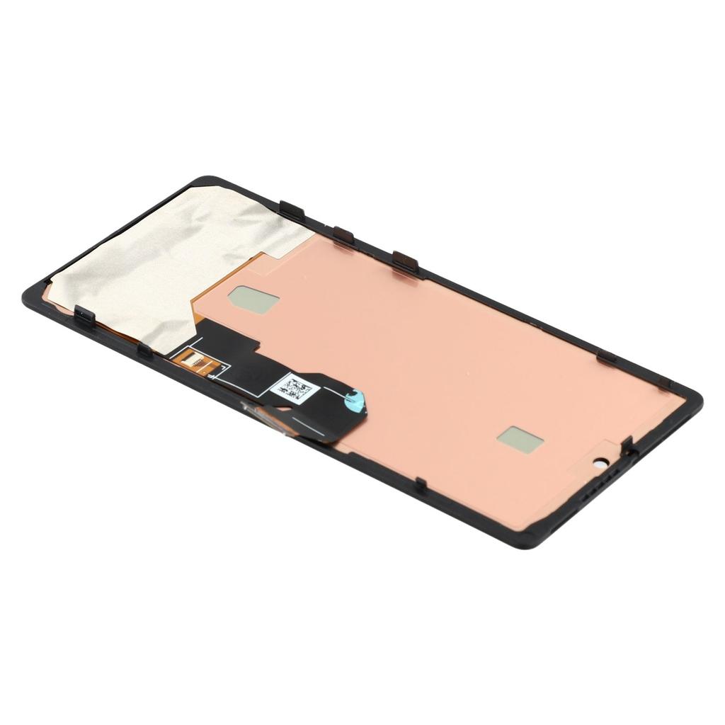 Für Google Pixel 6a GX7AS,GB62Z,G1AZG (Wassertropfen-Linsenloch) OLED-Bildschirm und Digitizer-Baugruppe+Rahmen, Klasse C (Ohne Logo)