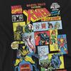 X-Men Unisex Adult Comic Collage Ringspun Cotton Long-Sleeved T-Shirt