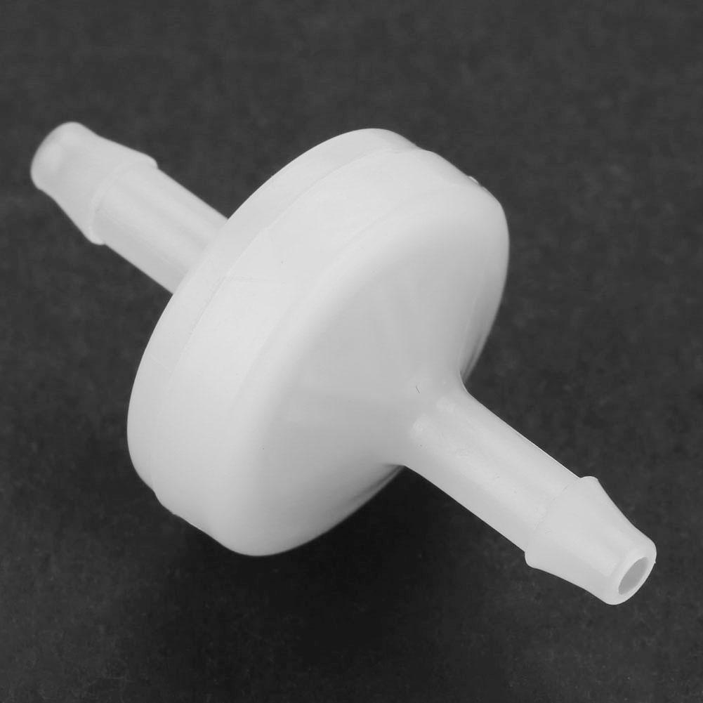 PVDF One Way Inline Check Valve For Fuel Gas Liquid Air( 1 8 )