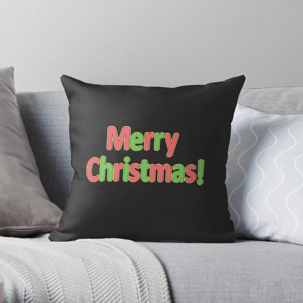 Merry Christmas Decorative Home Pillow Case Cushion Covers Autumn Nordic  Color Modern Living Room Sofa House Bed