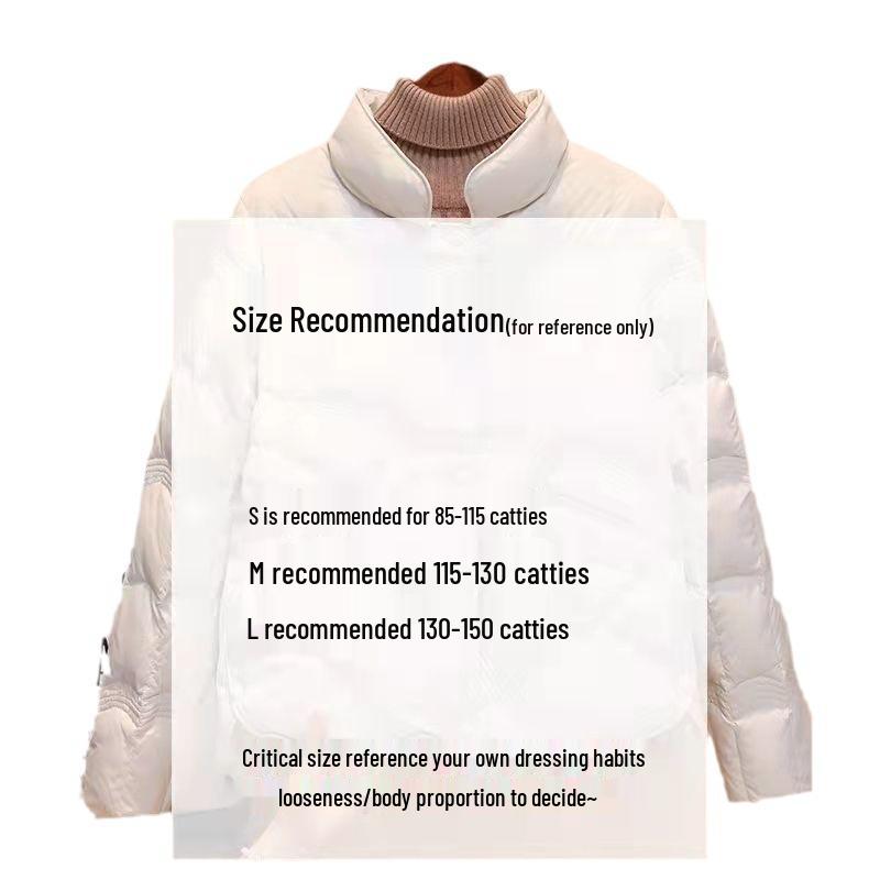 Women's Petite Light Down Jacket - Winter 2021 Fashionable & Stylish Outerwear