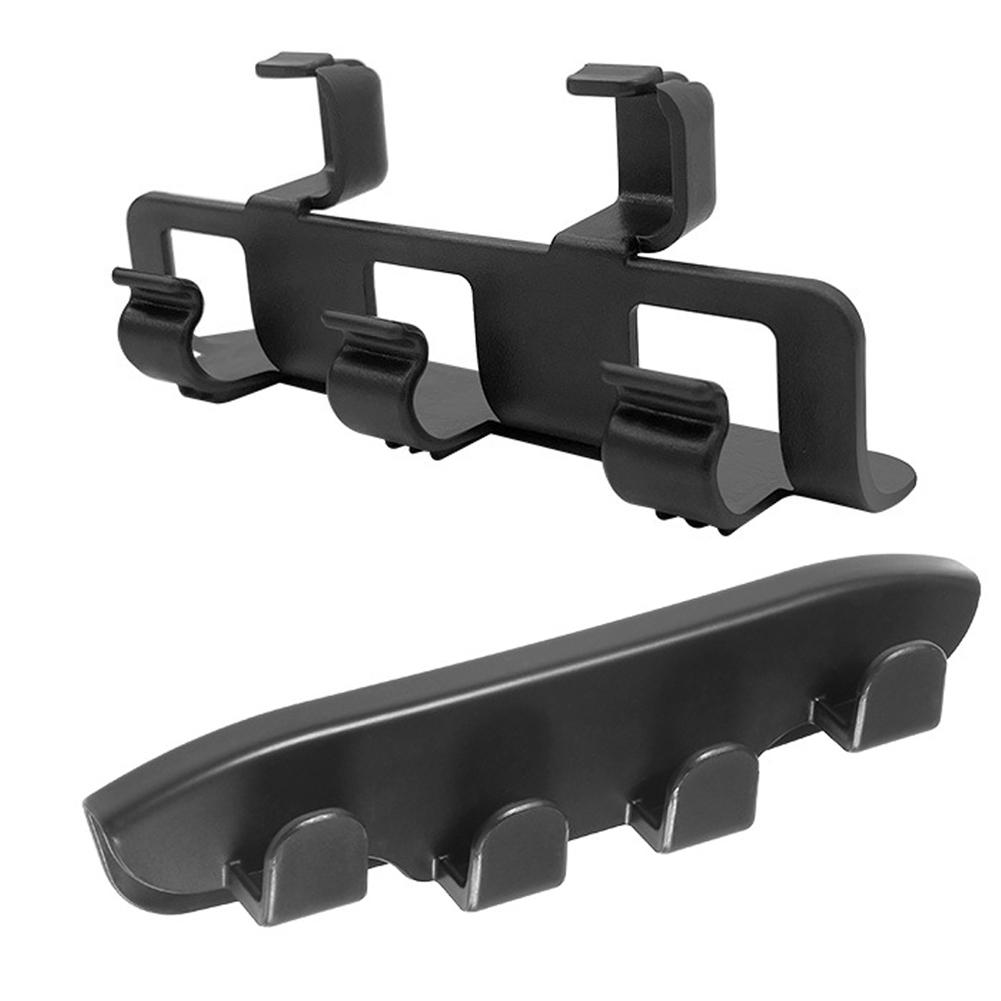 Car Seat Back Hook ABS Storage Rack Car Interior Accessories Trunk Hook Co-pilot Glove Box Hook For Tesla /Y Q3S5