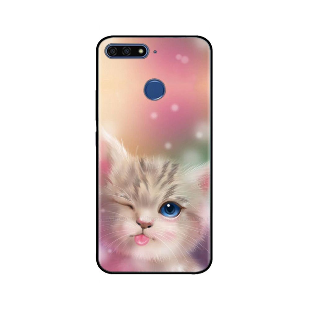 Honor 7c Case For Huawei Honor 7C Case Silicone Soft Cover For Honor 7A Pro AUM-L29 Honor7A Pro 5.7 7S 7C Pro Phone Back Cases