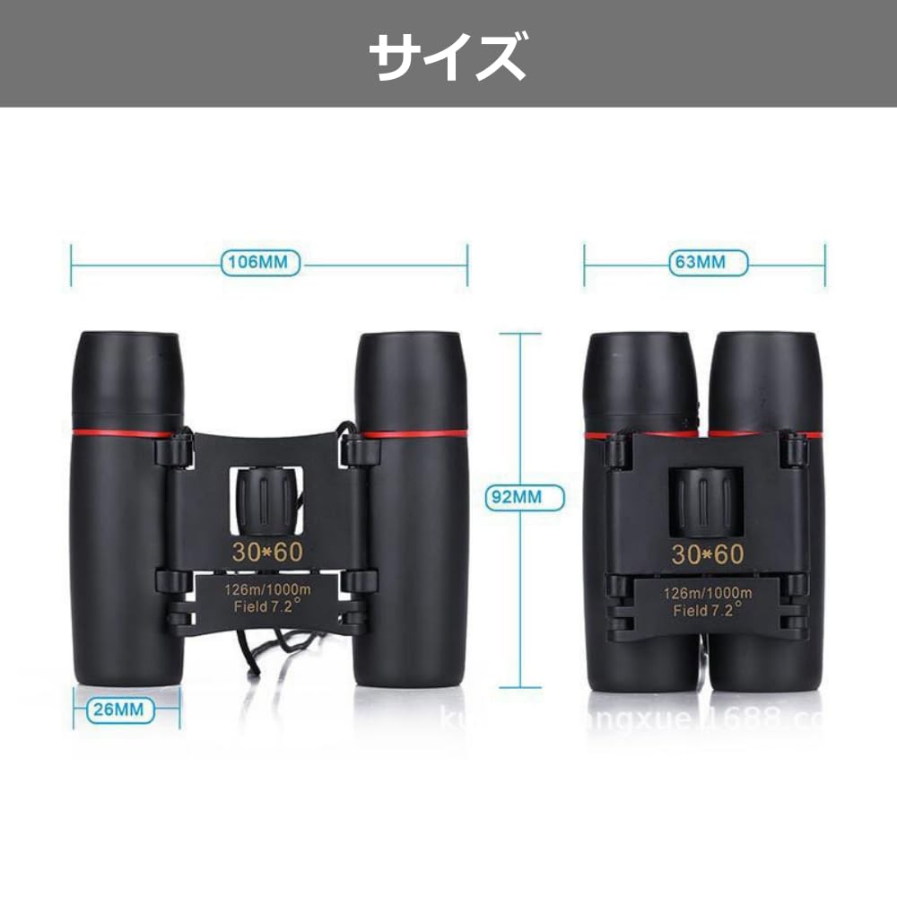 YourKit 10x Opera Lightweight and Compact for Live Performances and Concerts Binoculars,