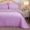 3pcs Set Winter Thick Velvet Bedspread Super Soft Flannel Quilting Bed Cover Non-slip Breathable Bedsheet with 2pcs pillowcase