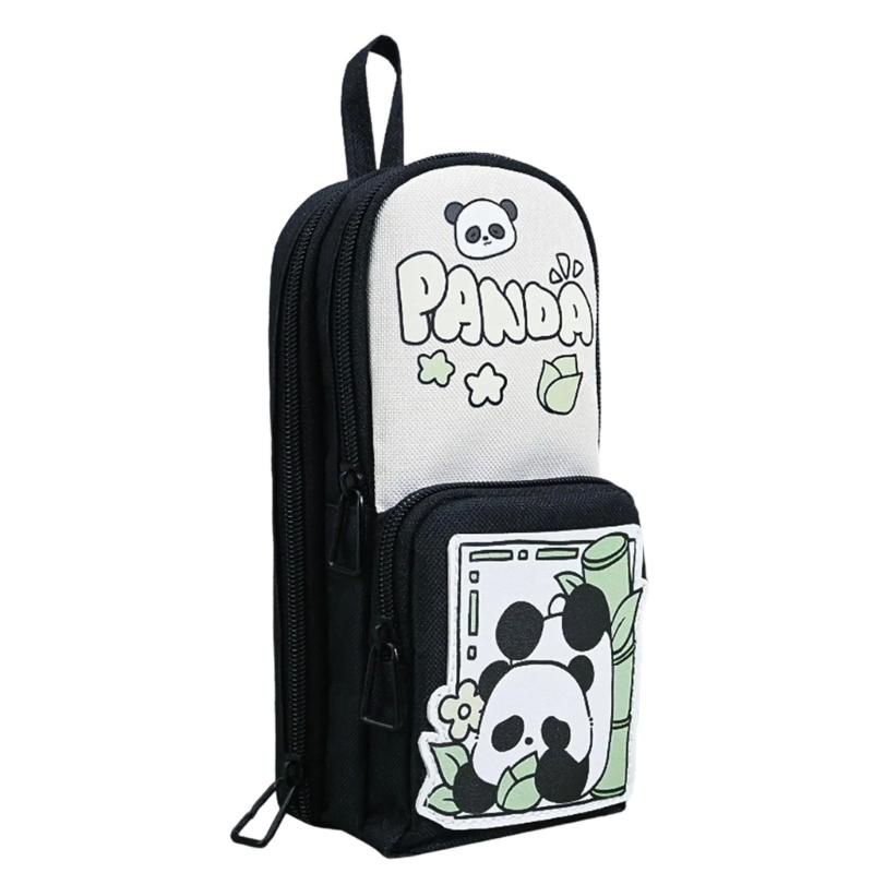 

Big Capacity Pencil Case Multi Layer Pen Pouches Stand-Up Pen Holder Bag Travel Cosmetic Strorage Bag for School Office