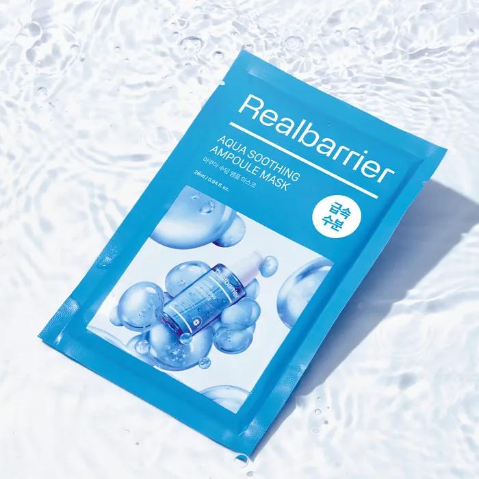 Real Barrier Aqua Soothing Ampoule Mask 10 Sheets_NE