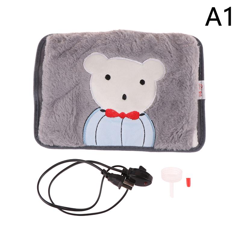 Power Cord Reusable Electric Hot Water Bag Soft Winter Hand Warmer Hot Water Bottle Rechargeable Warm Hand Pocket Christma Gift