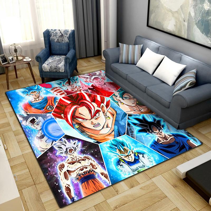 Dragon Ball  Area Carpet for Living Room Bedroom Home Decor Cool Movie Mat Floor Mat -LXR12